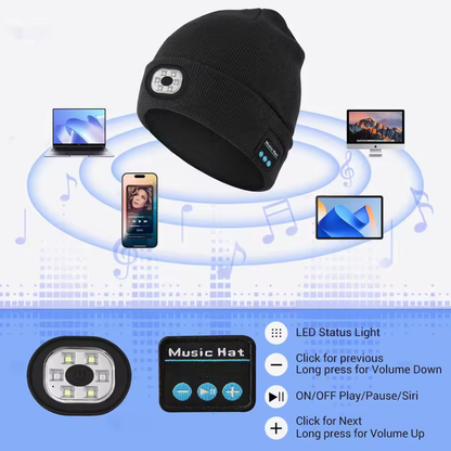 Gorro MoveLight con Bluetooth